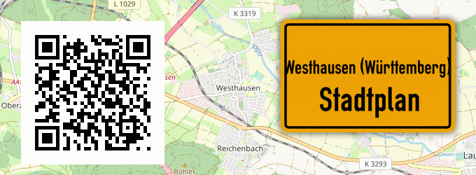 Stadtplan Westhausen (Württemberg)