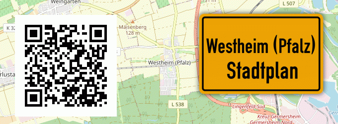 Stadtplan Westheim (Pfalz)