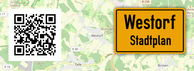 Stadtplan Westorf