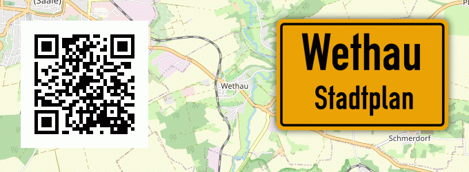 Stadtplan Wethau