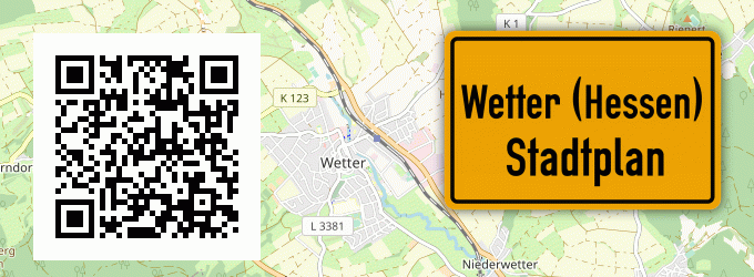Stadtplan Wetter (Hessen)