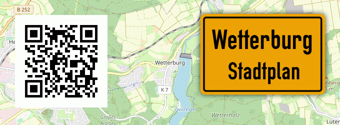 Stadtplan Wetterburg