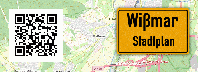 Stadtplan Wißmar, Hessen