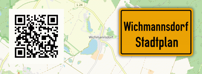 Stadtplan Wichmannsdorf, Uckermark
