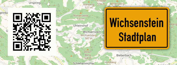 Stadtplan Wichsenstein