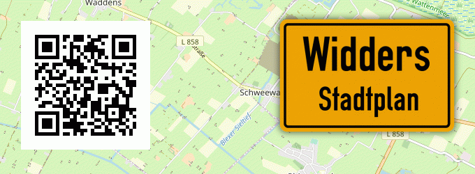 Stadtplan Widders