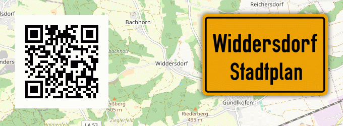 Stadtplan Widdersdorf
