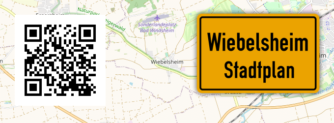 Stadtplan Wiebelsheim, Hunsrück
