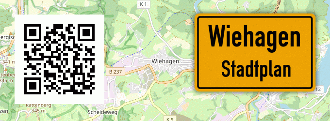 Stadtplan Wiehagen