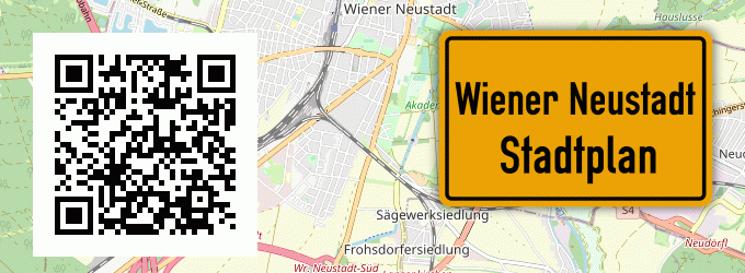 Stadtplan Wiener Neustadt