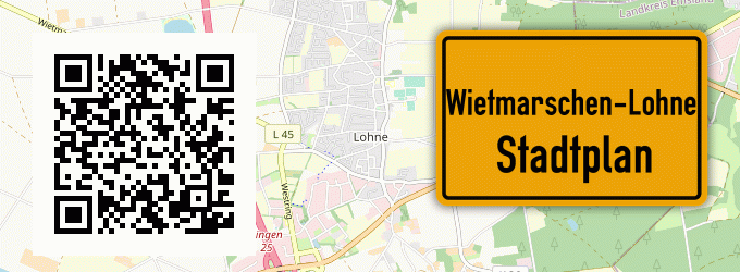 Stadtplan Wietmarschen-Lohne