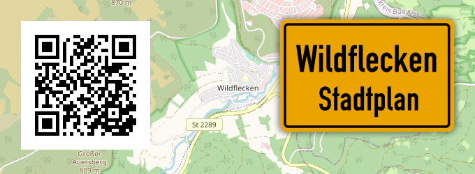 Stadtplan Wildflecken