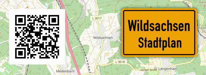 Stadtplan Wildsachsen