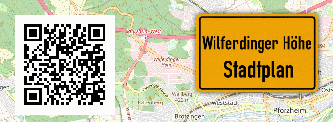 Stadtplan Wilferdinger Höhe