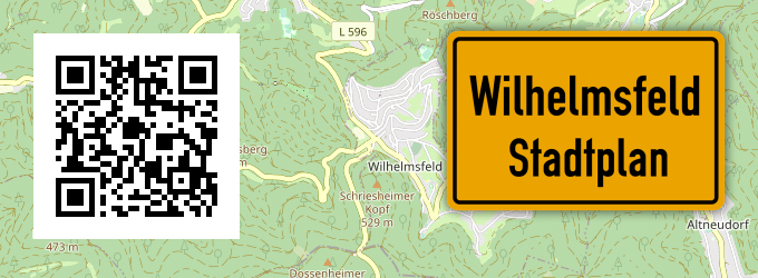 Stadtplan Wilhelmsfeld