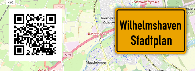 Stadtplan Wilhelmshaven