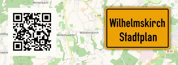 Stadtplan Wilhelmskirch