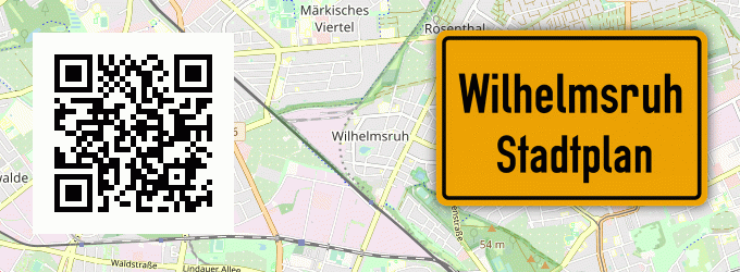 Stadtplan Wilhelmsruh