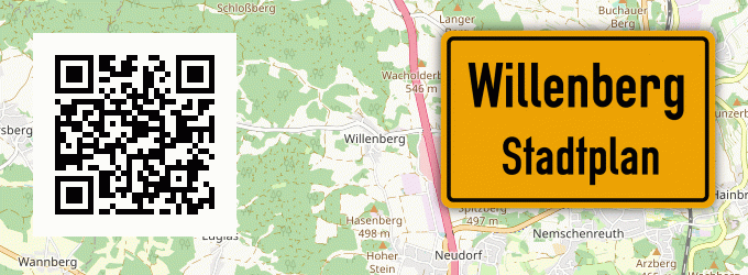 Stadtplan Willenberg