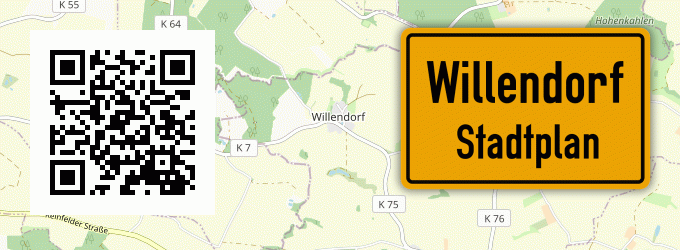 Stadtplan Willendorf, Mittelfranken