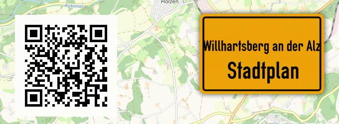 Stadtplan Willhartsberg an der Alz