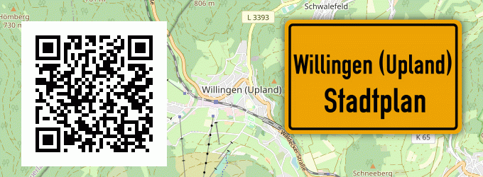 Stadtplan Willingen (Upland)