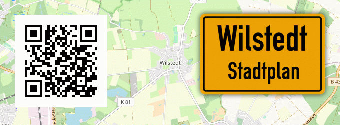 Stadtplan Wilstedt, Kreis Stormarn