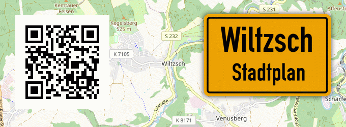 Stadtplan Wiltzsch