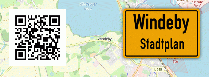 Stadtplan Windeby