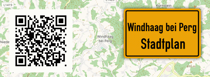 Stadtplan Windhaag bei Perg