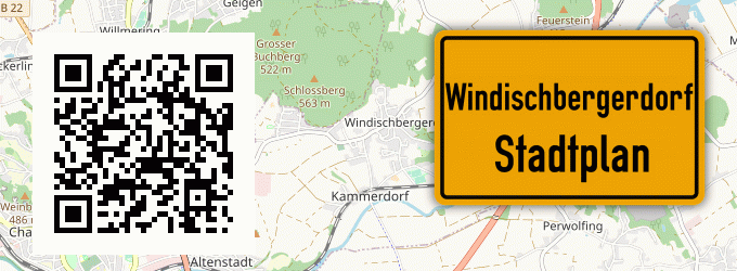 Stadtplan Windischbergerdorf