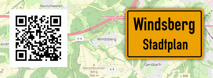 Stadtplan Windsberg
