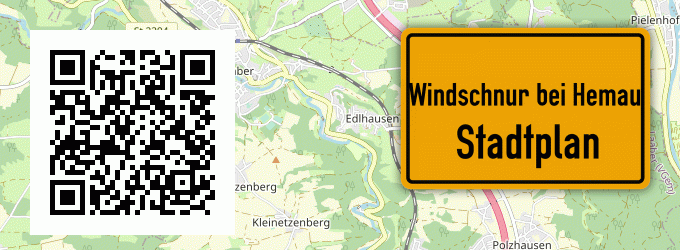 Stadtplan Windschnur bei Hemau