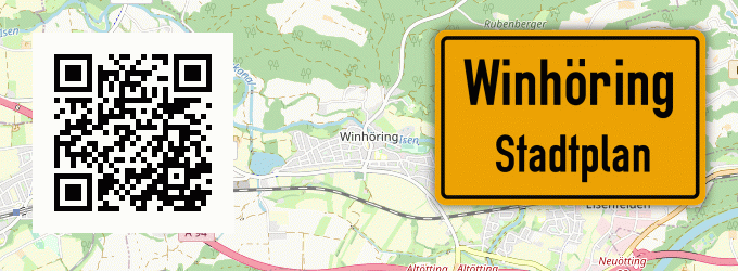 Stadtplan Winhöring
