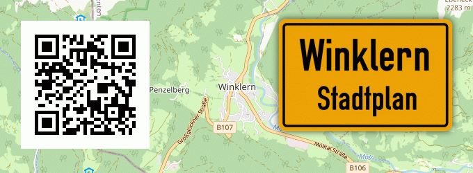 Stadtplan Winklern