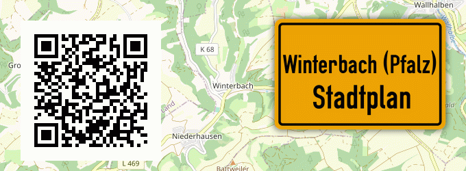 Stadtplan Winterbach (Pfalz)