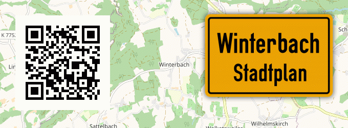 Stadtplan Winterbach
