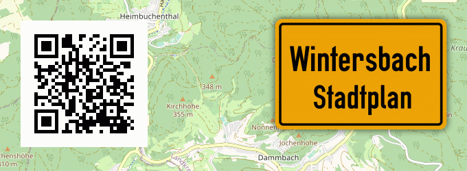 Stadtplan Wintersbach