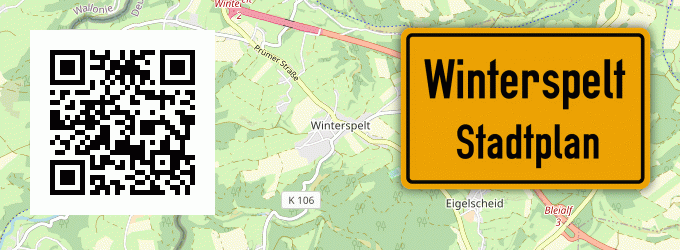 Stadtplan Winterspelt