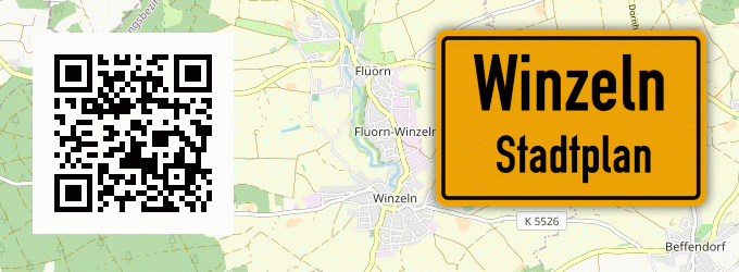 Stadtplan Winzeln