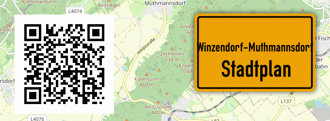 Stadtplan Winzendorf-Muthmannsdorf