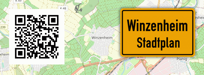 Stadtplan Winzenheim