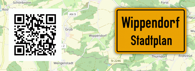 Stadtplan Wippendorf