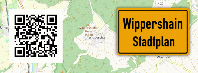 Stadtplan Wippershain