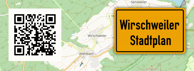 Stadtplan Wirschweiler