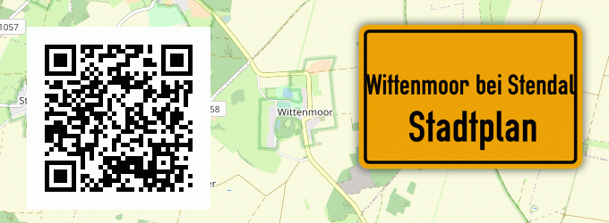 Stadtplan Wittenmoor bei Stendal