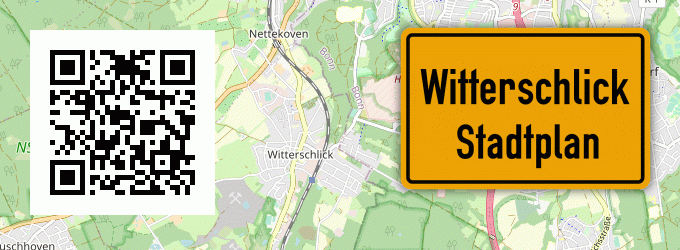 Stadtplan Witterschlick, Kreis Bonn