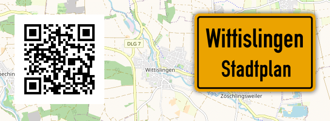 Stadtplan Wittislingen