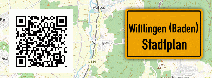 Stadtplan Wittlingen (Baden)