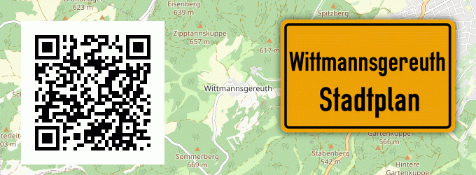 Stadtplan Wittmannsgereuth